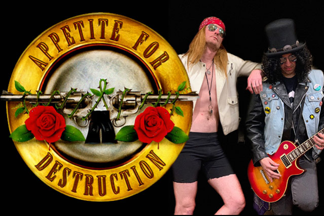 Appetite for Destruction: The Ultimate Tribute to Guns N Roses at Daryl’s House – Pawling, NY