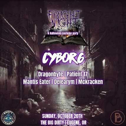 The Big Dirty & Booty Chakra Presents: Fright Night