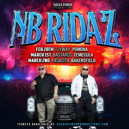 NB RYDAZ LIVE IN CONCERT IN THE FLYWAY at Flyway – Pomona, CA