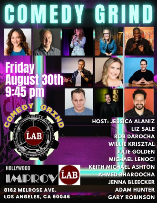 Comedy Grind ft. Rob DaRocha, Liz Sale, Rob Darocha, Willie Krisztal, Julie Golden, Michael Lenoci, Keith Michael Ashton, Ahmed Bharoocha, Jenna Bleecker, Adam Hunter & Gary Robinson!