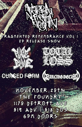 FRAGMENTED REMEMBRANCE VOL 1: EP RELEASE SHOW