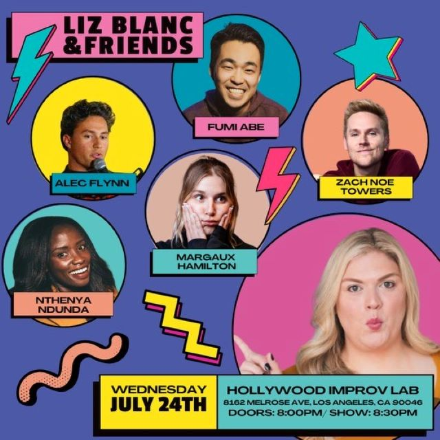 Liz Blanc & Friends ft. Troy Bond, Zach Noe Towers, Fumi Abe, Alec Flynn, Nthenya Ndunda, and Margaux Hamilton!