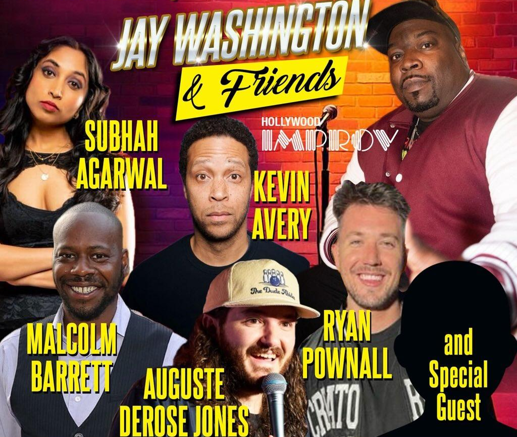 Jay Washington & Friends ft. Malcolm Barrett, Subhah Aqarwal, Kevin Avery, Ryan Pownall, Auguste Derose-Jones and Special Guest!