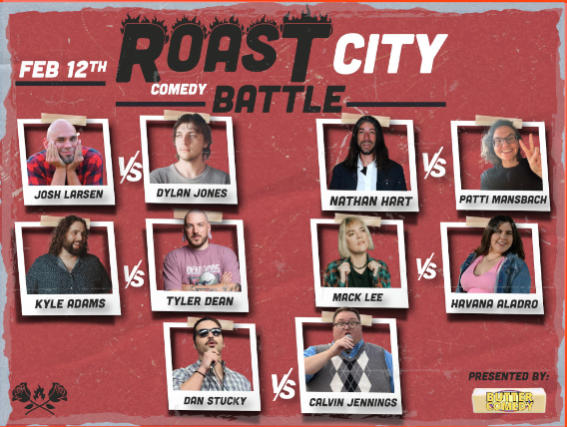 ROAST CITY COMEDY BATTLE at Dante’s – Portland, OR