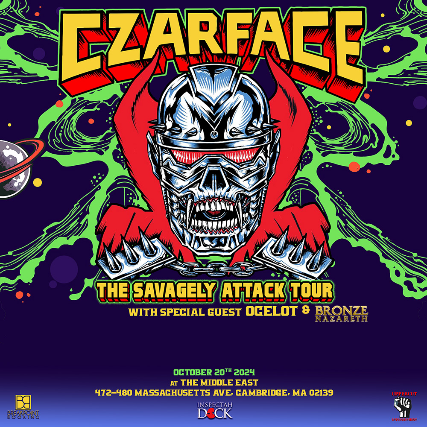 CZARFACE, Ocelot at Middle East – Downstairs – Cambridge, MA