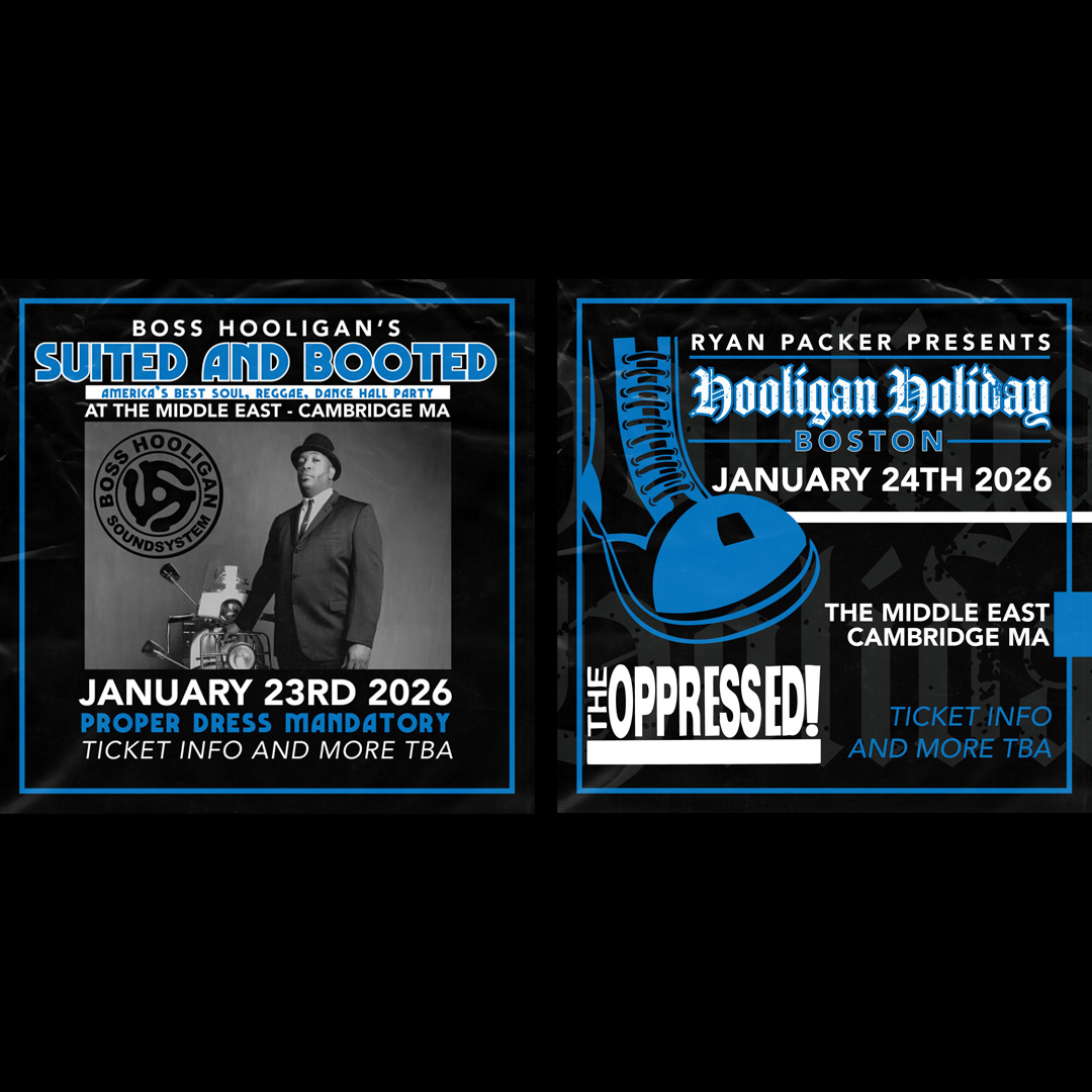 Ryan Packer Presents – Hooligan Holiday Boston -TWO DAY PASSES | Event Image