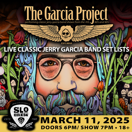 The Garcia Project – Performing classic Jerry Garcia Band set lists from 1976-1995 at SLO Brew Rock – San Luis Obispo, CA