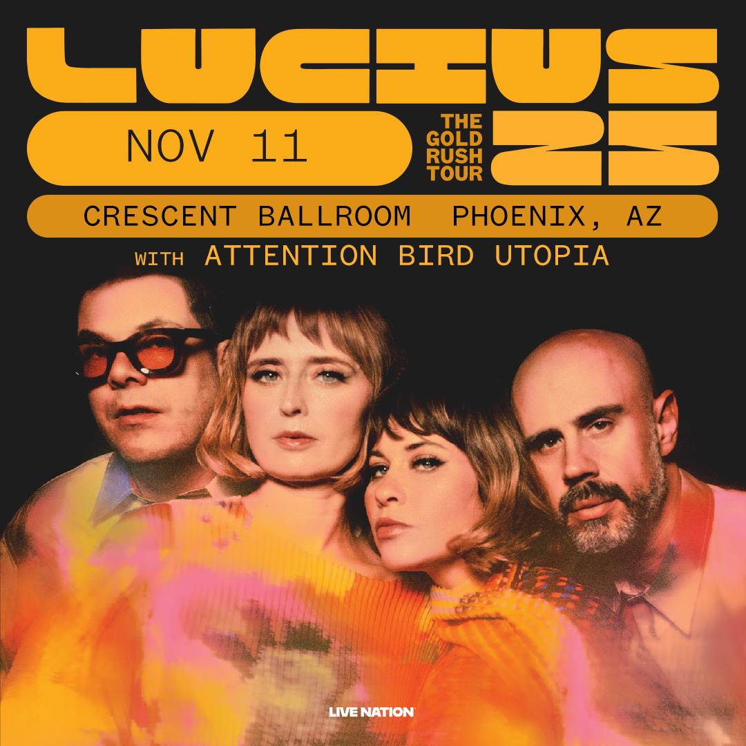 LUCIUS - THE GOLD RUSH TOUR