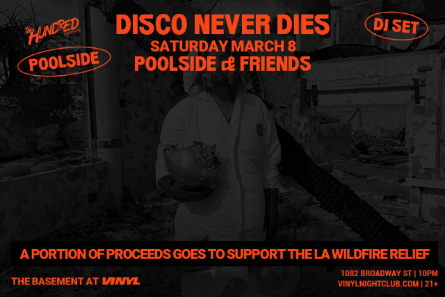 Poolside (DJ Set) at The Basement at Club Vinyl – Denver, CO