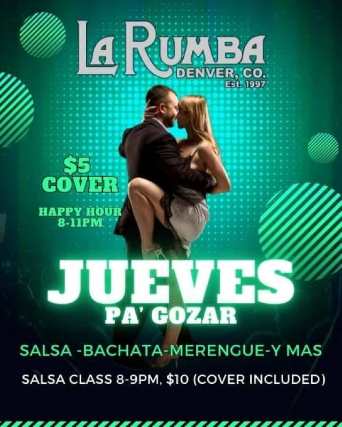 $5 Thursdays! at La Rumba – Denver, CO