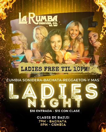 Viernes de Ladies Night en La Rumba! at La Rumba – Denver, CO