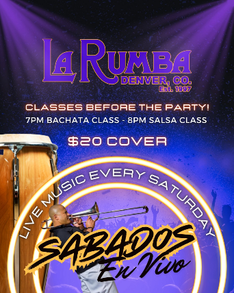 Sábados de Orquesta En Vivo en La Rumba! at La Rumba – Denver, CO