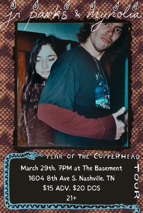 Jr Parks (of All Them Witches) & Mynolia at The Basement – Nashville, TN