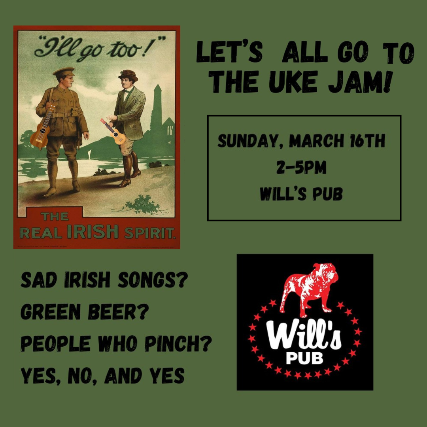 The Ukulaliens Spring Uke Jam at Will’s Pub – Orlando, FL