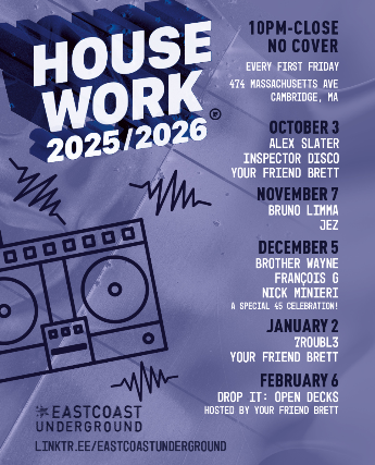 House Work at Middle East – Zuzu – Cambridge, MA