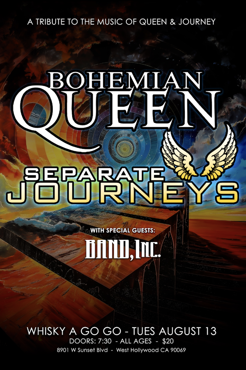BOHEMIAN QUEEN, Separate Journeys (Journey Tribute) , Band Inc.