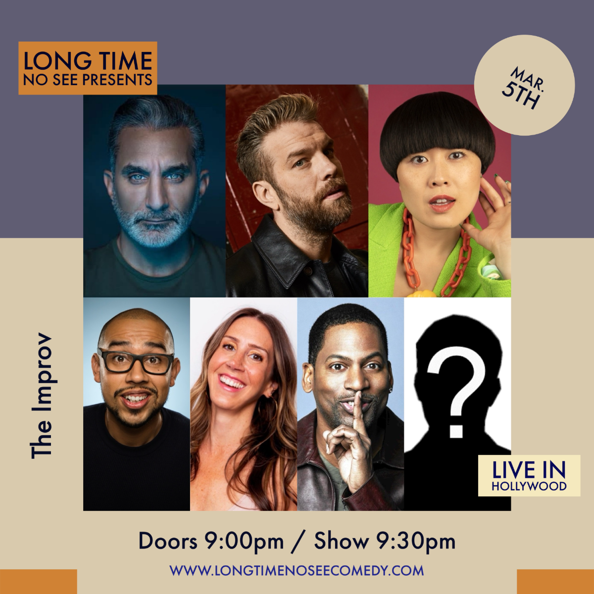 Long Time No See ft. Anthony Jeselnik, Bassem Youssef, Atsuko Okatsuka, Ashley Hesseltine, Jesus Trejo, Charles Greaves and HUGE surprise guest!