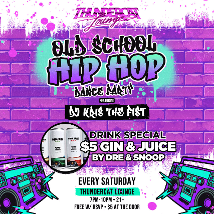 Saturday Night Old School: Hip-Hop Dance Party