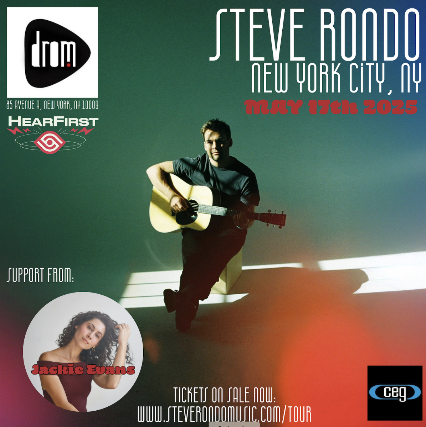 Steve Rondo with Jackie Evans at Drom – New York, NY