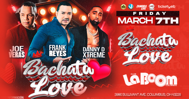 Bachata Love en Columbus at La Boom Columbus – Columbus, OH