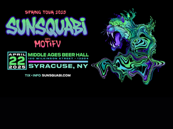 SunSquabi w/s/g Motifv at Middle Ages Beer Hall – Syracuse, NY