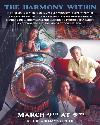 The Harmony Within: Immersive Sound Bath Experience at Williams Center – Spring Hall – Rutherford – Rutherford, NJ