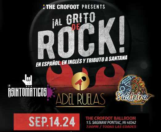 Adel Ruelas at The Crofoot Ballroom – Pontiac, MI