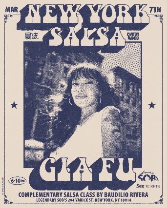 Gia Fu: Vinyl Records Salsa Party at SOB’s – New York, NY