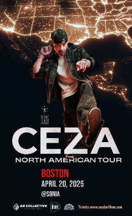 Drom Presents : Ceza at Sonia – Cambridge, MA