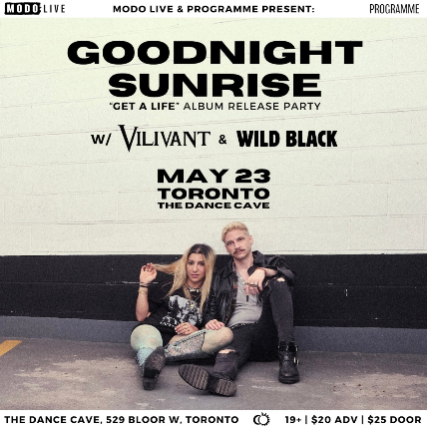 Goodnight Sunrise "Get A Life" Album Release Party with Vilivant & Wild Black