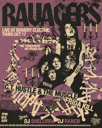 Ravagers, C.T. Hustle & The Muscle, Frida Kill at The Bowery Electric – New York, NY