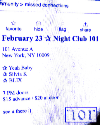 Yeah Baby, Silvia K., BLIX