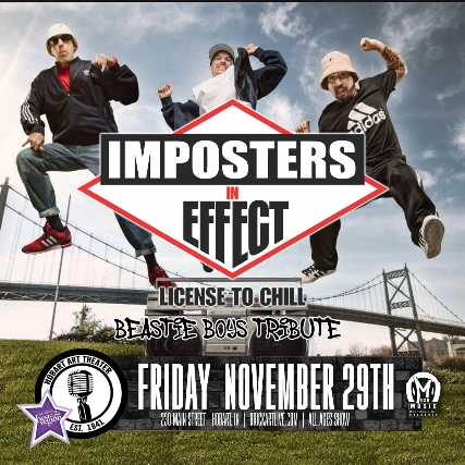 Beastie Boys Tribute: Imposters in Effect at The Hobart Art Theater! at Hobart Art Theatre – Hobart, IN