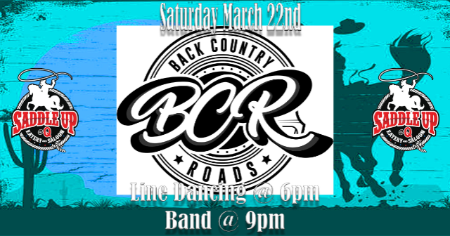 Back Country Roads Live at Saddle Up @ Q at Saddle Up At Q – Aurora, IL