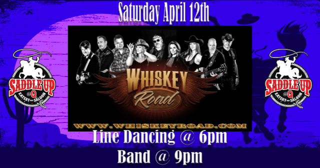 Whiskey Road Live at Saddle Up @ Q at Saddle Up At Q – Aurora, IL