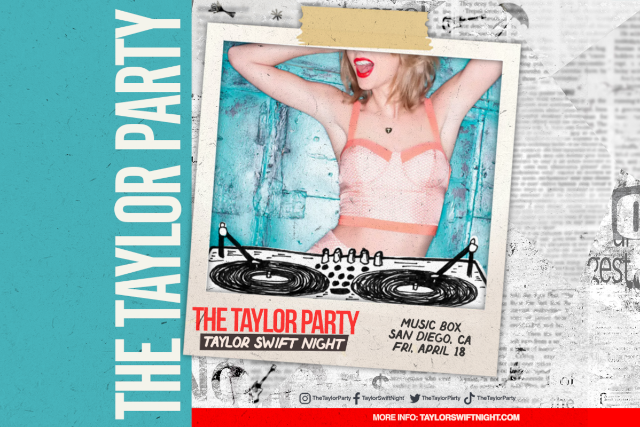 THE TAYLOR PARTY: TAYLOR SWIFT NIGHT - 21+