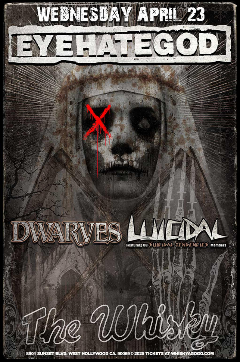 Eyehategod, The Dwarves, Luicidal , Cattlemass, Lifer