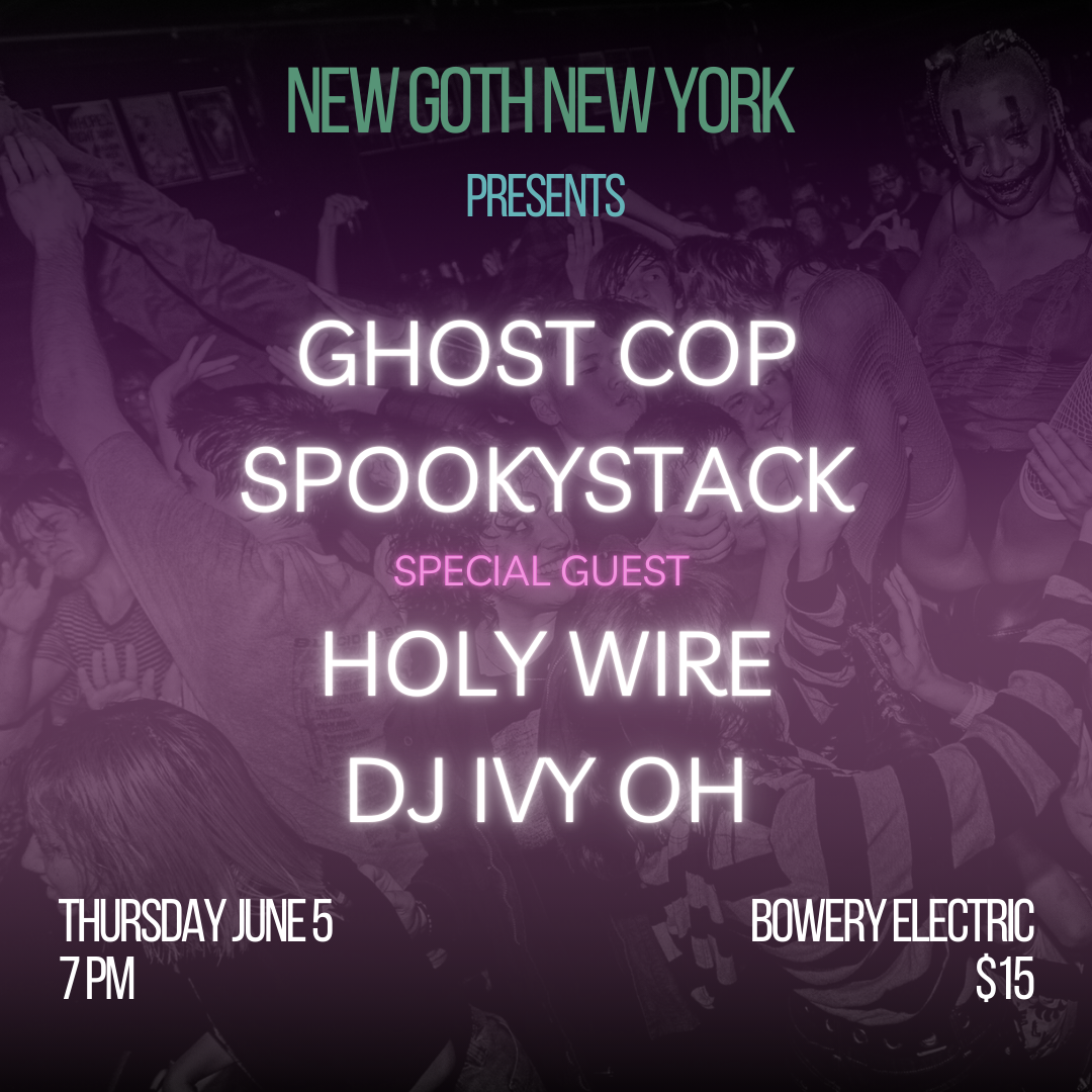 Ghost Cop | Spookystack | Holy Wire | DJ Ivy Oh