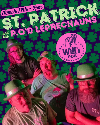 Saint Patrick and the P.O’d Leprechauns at Will’s Pub – Orlando, FL