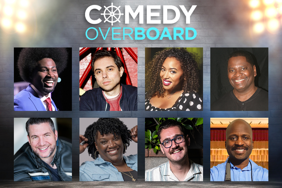 Comedy Overboard Stand Up Showcase ft. Sterling Scott, Matt Kirshen, Jasmine Ellis, Jimmy Della Valle, Ralphie Roberts, Jared Kassebaum, Chelle T., Mike Merrill!