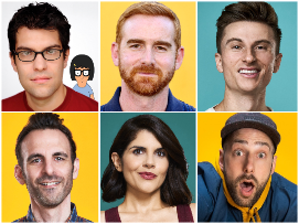 Tonight at the Improv ft. Andrew Santino, Joe Dombrowski, Trevor Wallace, Dan Mintz, Brian Monarch, Justine Marino and very special guests!