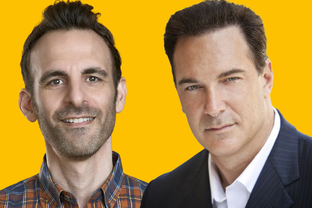 Brian Monarch & Patrick Warburton at Oxnard Levity Live – Oxnard, CA