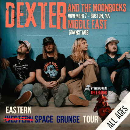 Dexter and The Moonrocks, Red Leather at Middle East – Downstairs – Cambridge, MA