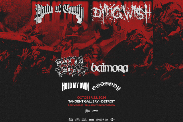 Pain of Truth + Dying Wish at Tangent Gallery – Detroit, MI