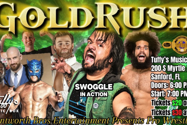 Wentworth Bros Entertainment Presents: GOLD RUSH! presales in Sanford