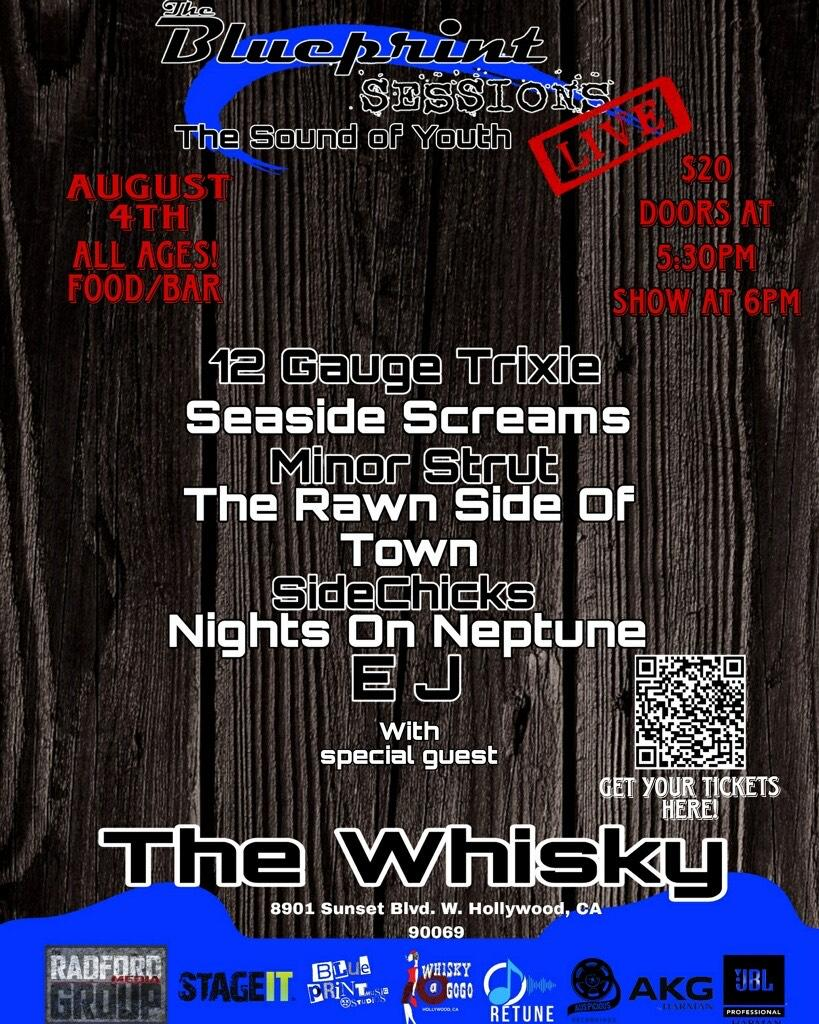 12 Gauge Trixie, Minor Strut, Side Chicks, Seaside Screams , The Rawn Side of Town , Nights On Neptune , EJ
