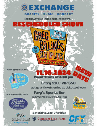 GREG BILLINGS AND THE STAY UP LATES