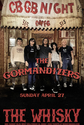 The Gormandizers at Whisky A Go Go – West Hollywood, CA