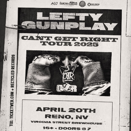 Lefty Gunplay at Virginia Street Brewhouse – Reno, NV