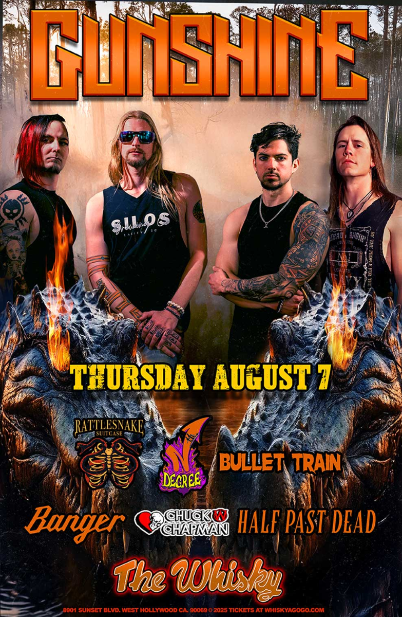 Gunshine, Rattlesnake Suitcase, Nth Degree, Banger, Chuck W. Chapman, Bullet Train, Half Past Dead